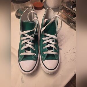 Converse Green High-Top Sneakers